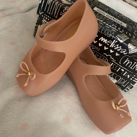 Mini Melissa light pink ballet flats - Picture 3 of 5